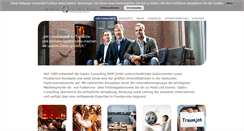 Desktop Screenshot of gastroconsulting.de